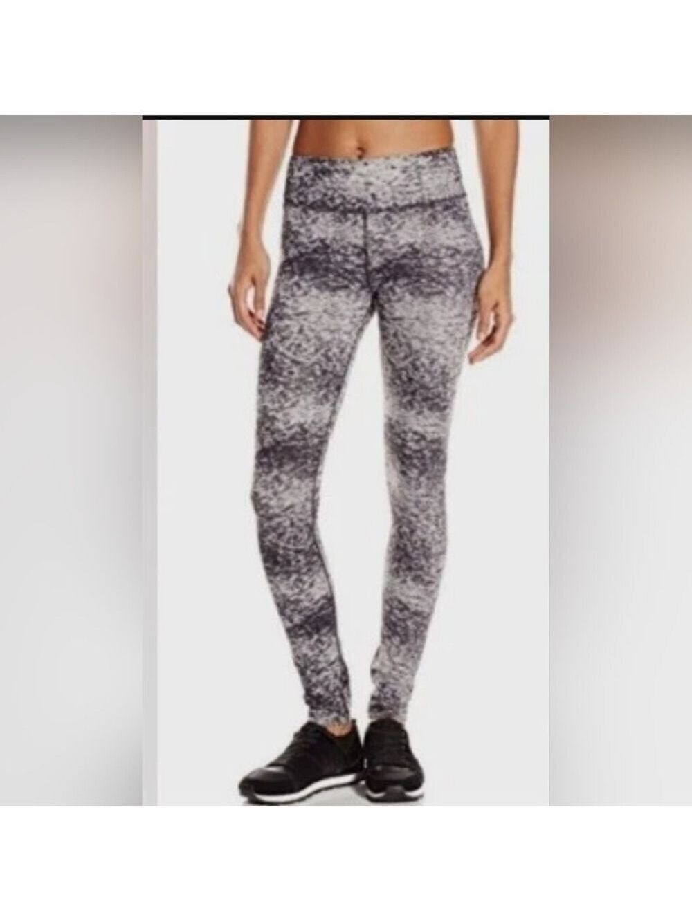 Bench Black Gray Leggings Medium NWT